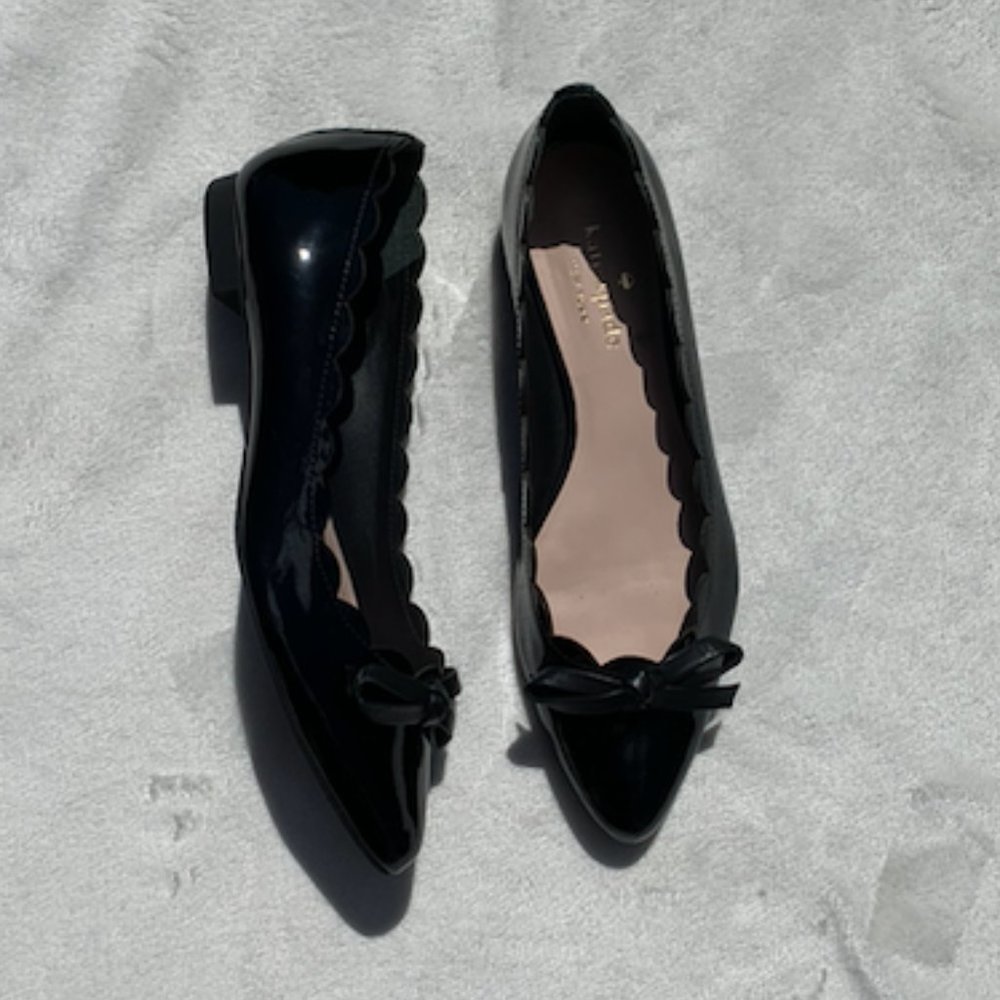 Kate Spade black flats size 6